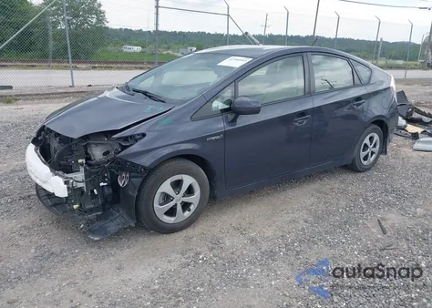 2012 Toyota Prius Two z USA, uszkodzony, nr VIN JTDKN3DU9C5386417